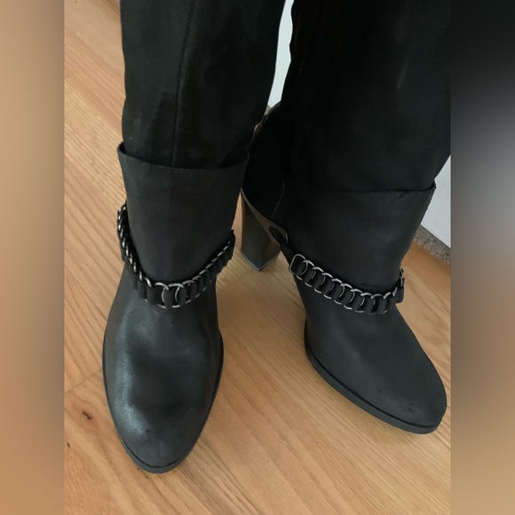 ❤️‍🔥 Miss Sixty Melody Above The Knee Western Leather Boots ❤️‍🔥 - Picture 3 of 9